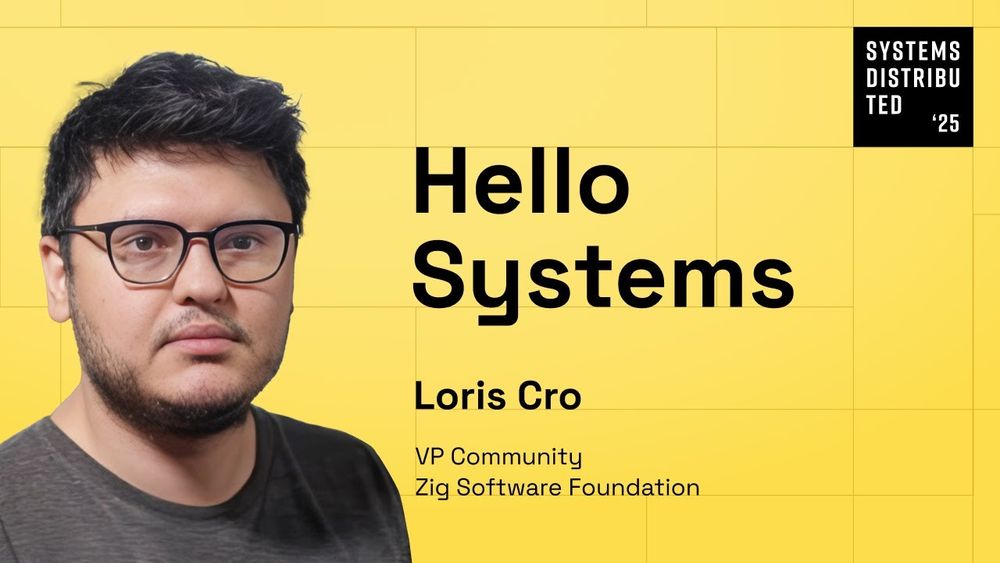Hello Systems by Loris Cro - YouTube