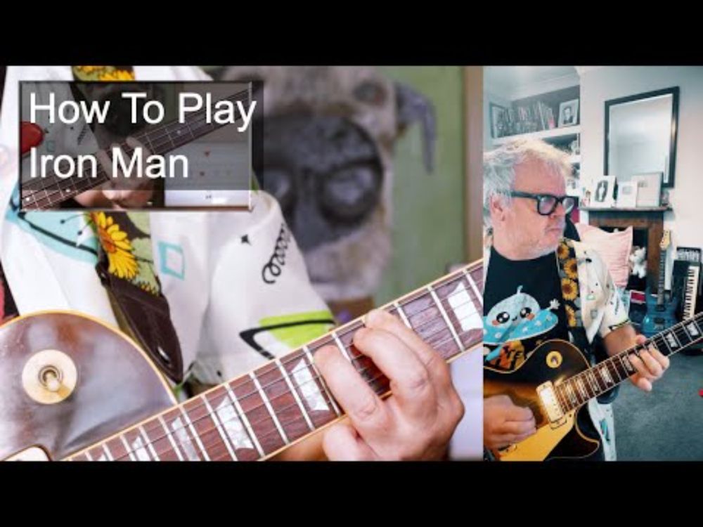 'Iron Man' Black Sabbath Guitar & Bass Lesson
