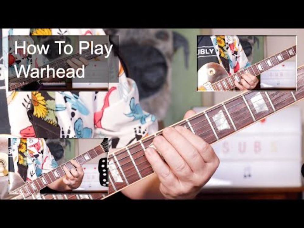 'Warhead' UK Subs Guitar & Bass Lesson