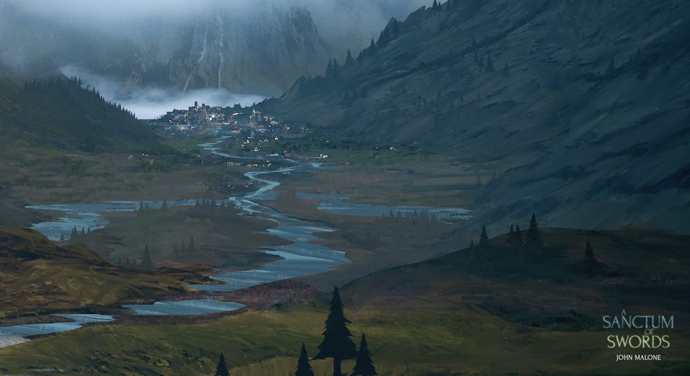 A town near the Golden Valley, in the Carth Dominion.
