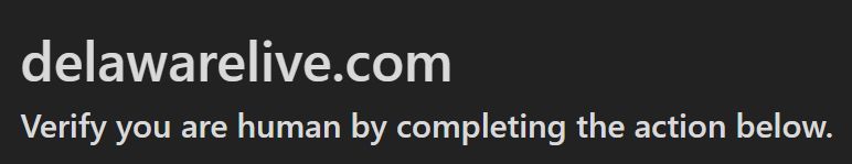 delawarelive.com
Verify you are human by completing the action below