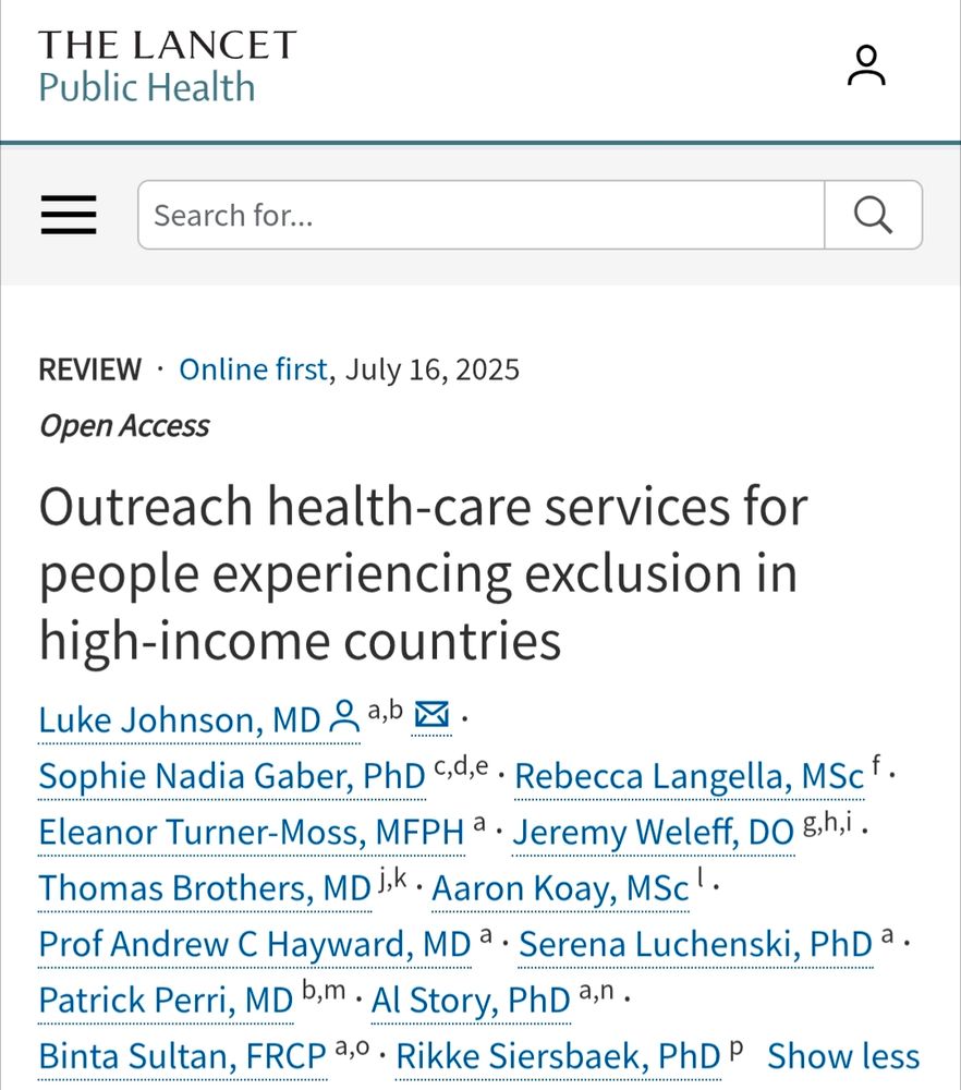 Screenshot of title and list of authors of the paper
