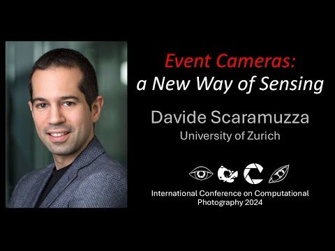 Event Cameras a New Way of Sensing - Davide Scaramuzza - ICCP 2024 Keynote
