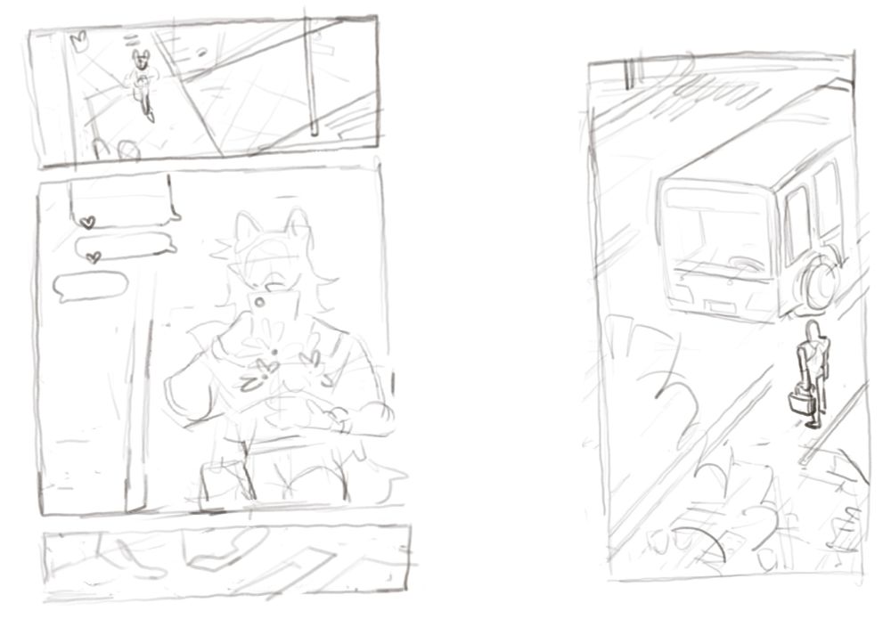 joey sent his partner a picture of the flower he bought (which they liked) then he was seen waiting for a bus. the story ends here cuz i’m running out of ideas, also figured out this would be way too long for my procrastinator ass so i just stopped/scrapped it