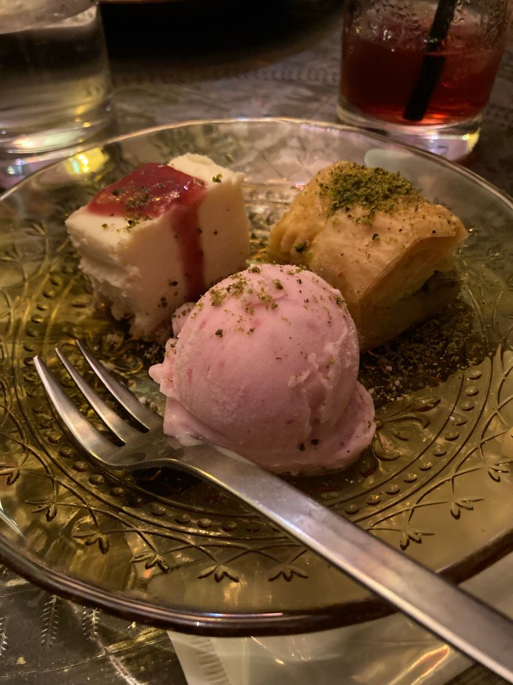 デザート三種もり