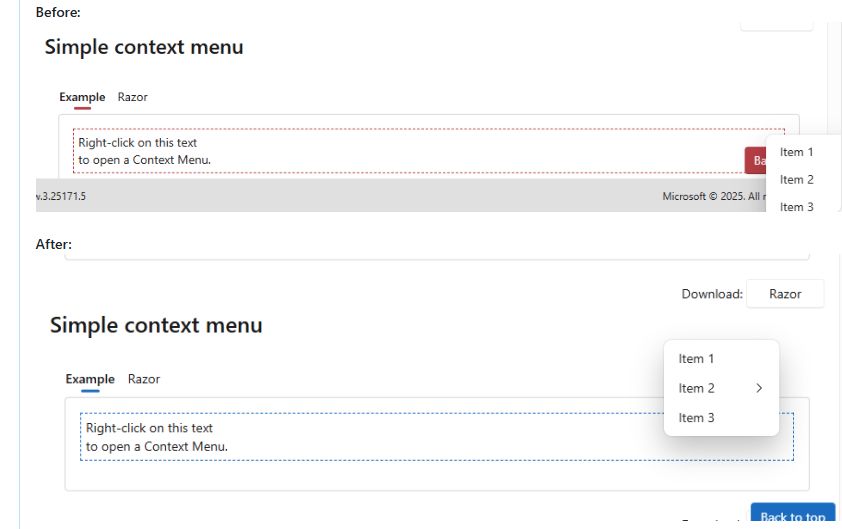 Take screen width and height into account when positioning menu