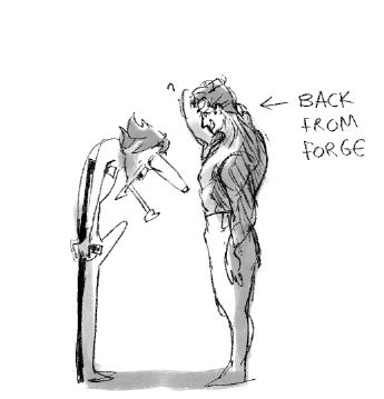 viktor hard seeing jayce w/ his tits out back from the forge