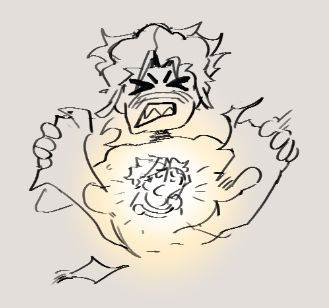 me tearing my shirt apart, Jerma style, in the center of my being is jayvik