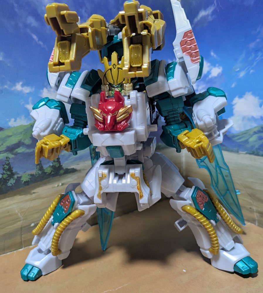 合体モードのテガソードホワイトバーンにも、リョウテガソードが出てるし、今後の出番はあるのだろうか…