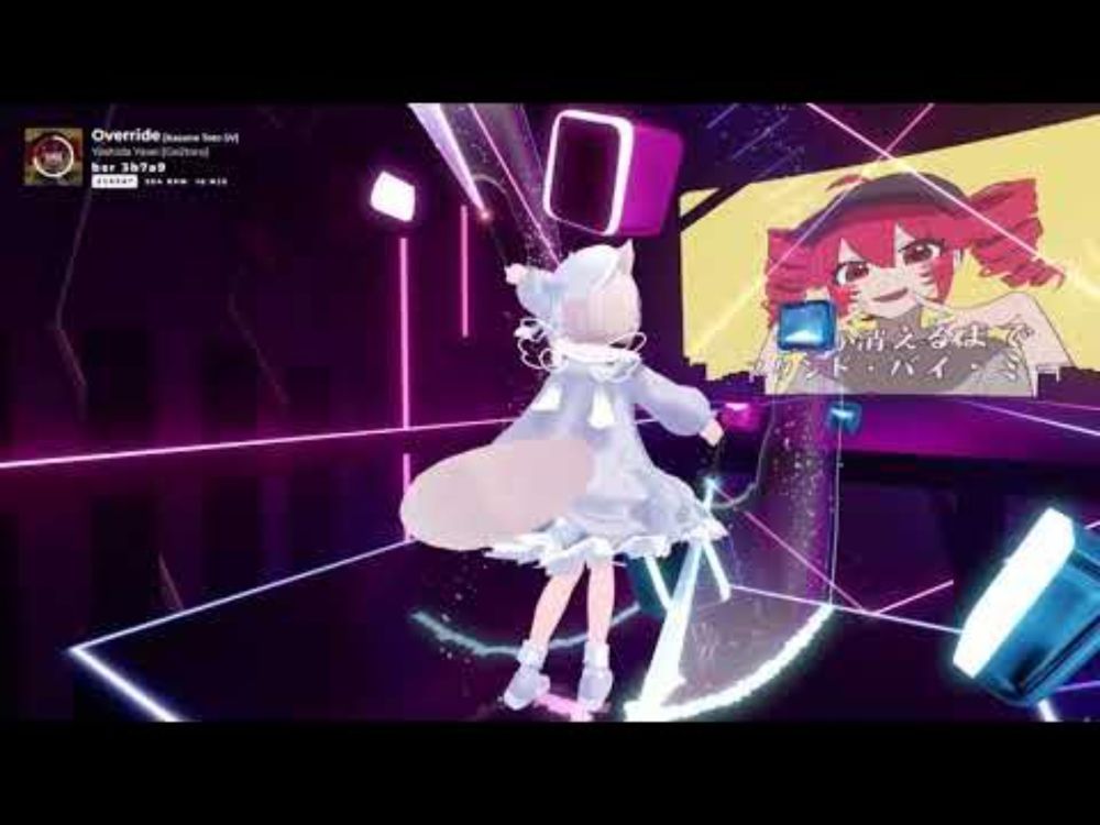 オーバーライド - 重音テトSV【BeatSaber プレイ動画 299】