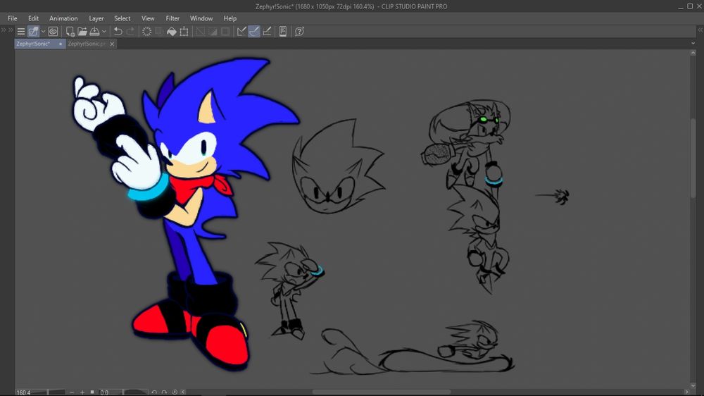 Ditto, but along with a few miscellaneous doodles alongside it.