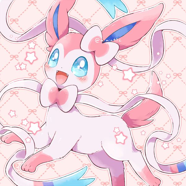 ニンフィア　ポケモンイラスト
