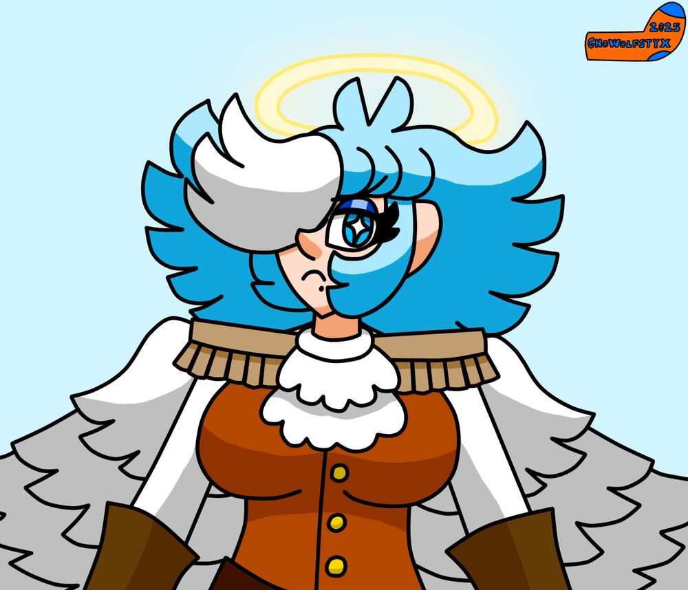 I repositioned the bangs and ear