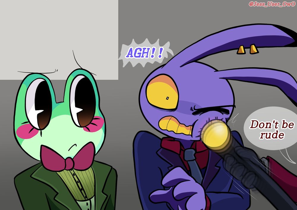 J: AGH!!
C: No seas grosero