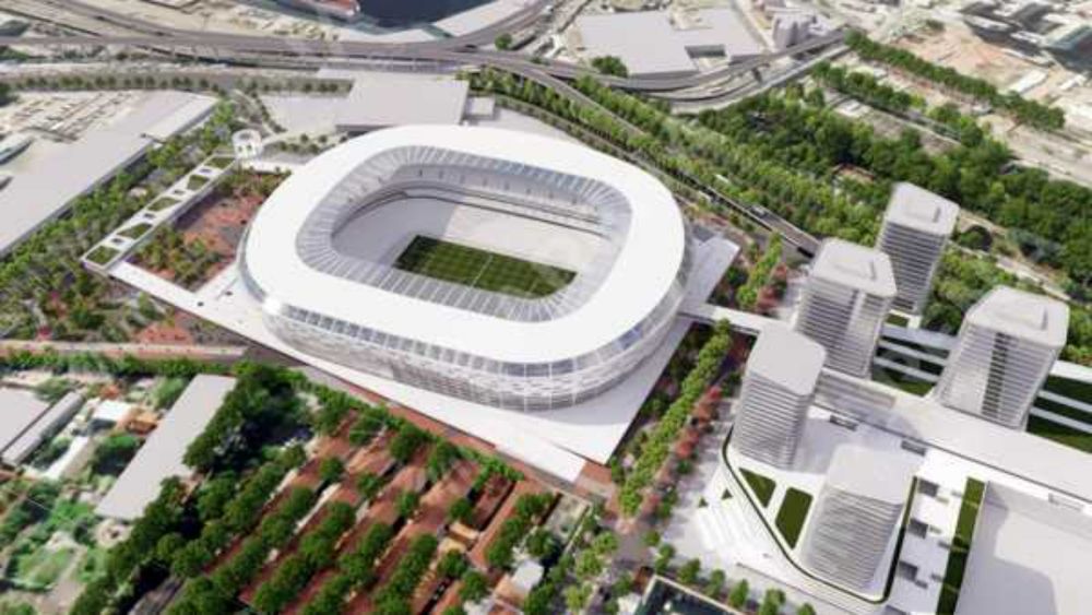 Estádio: Flamengo assina termo de posse do terreno do Gasômetro