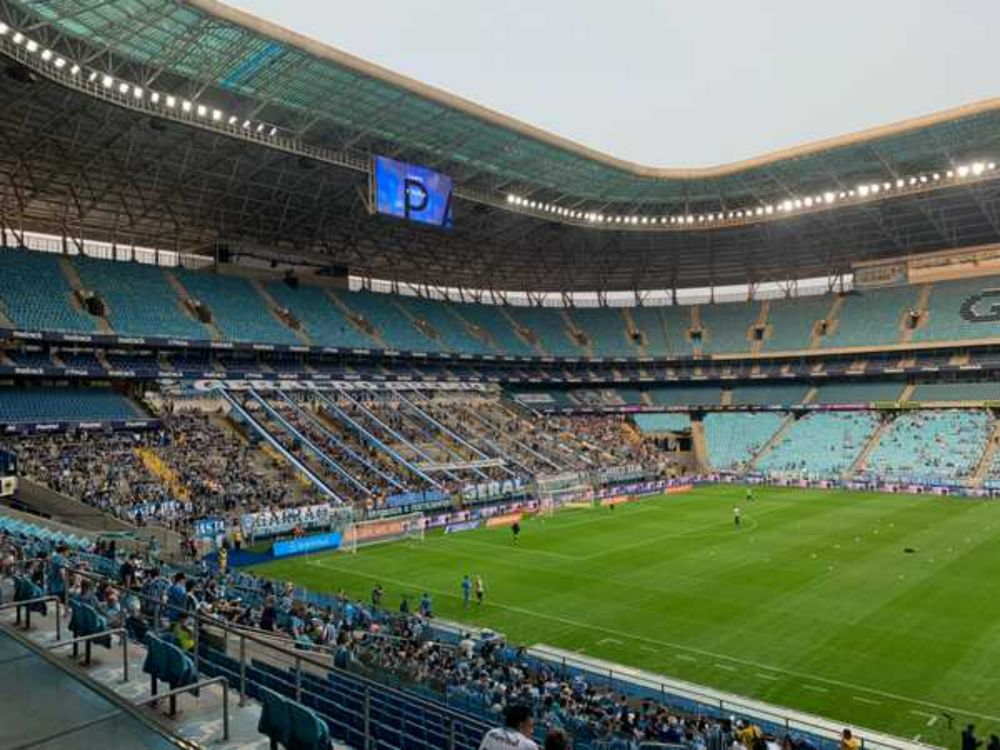 Arena do Grêmio aumenta capacidade de público para jogo com Fortaleza