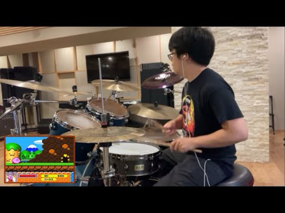 Cocoa Cave from Kirby Super Star (Drums cover)