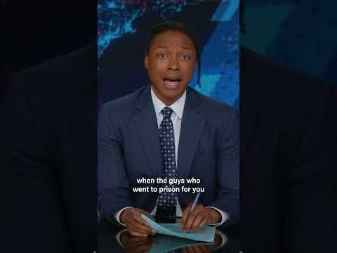 The QAnon Shaman is abandoning Trump? That’s like Nelson Mandela renouncing Black people #DailyShow