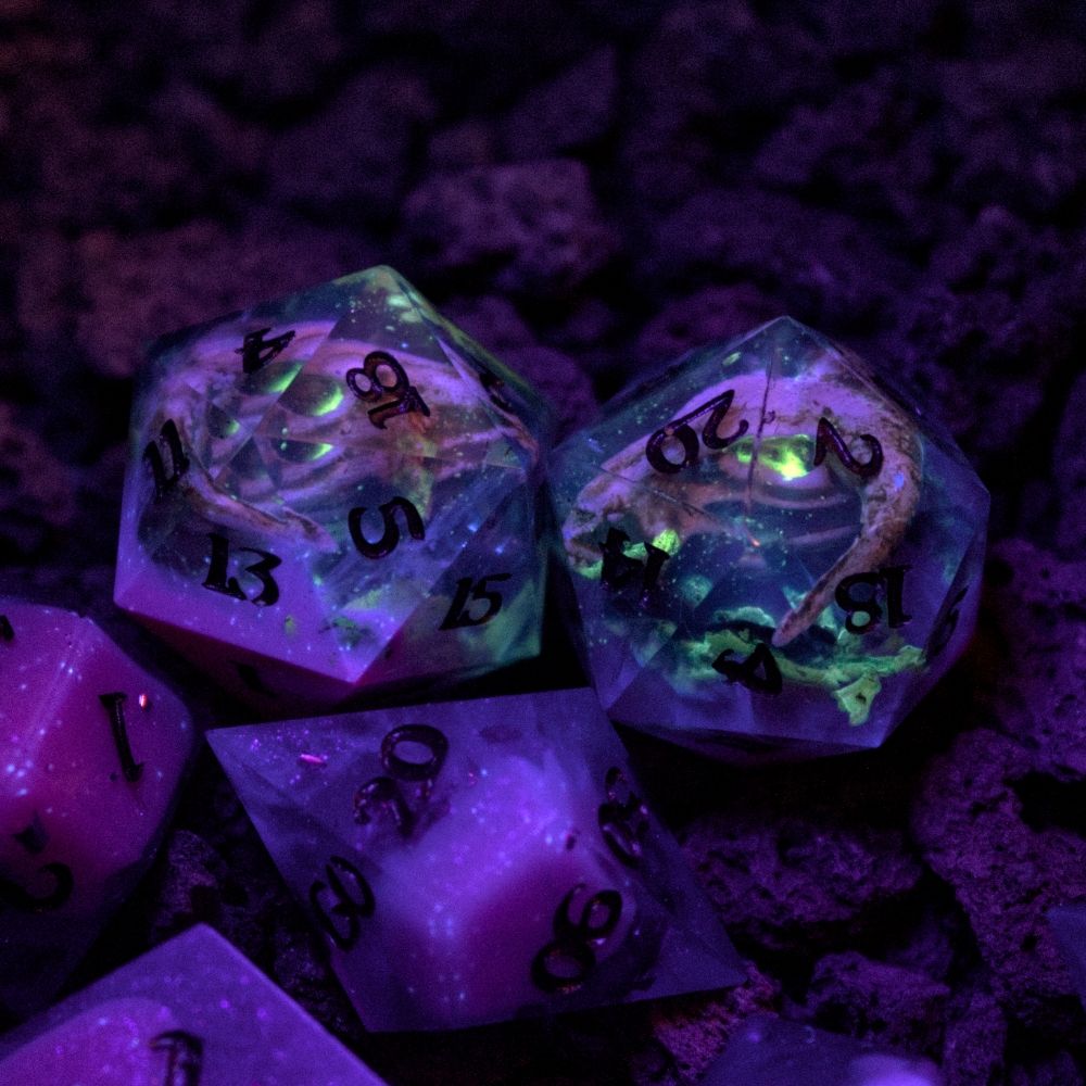 Glow in the dark skulls 