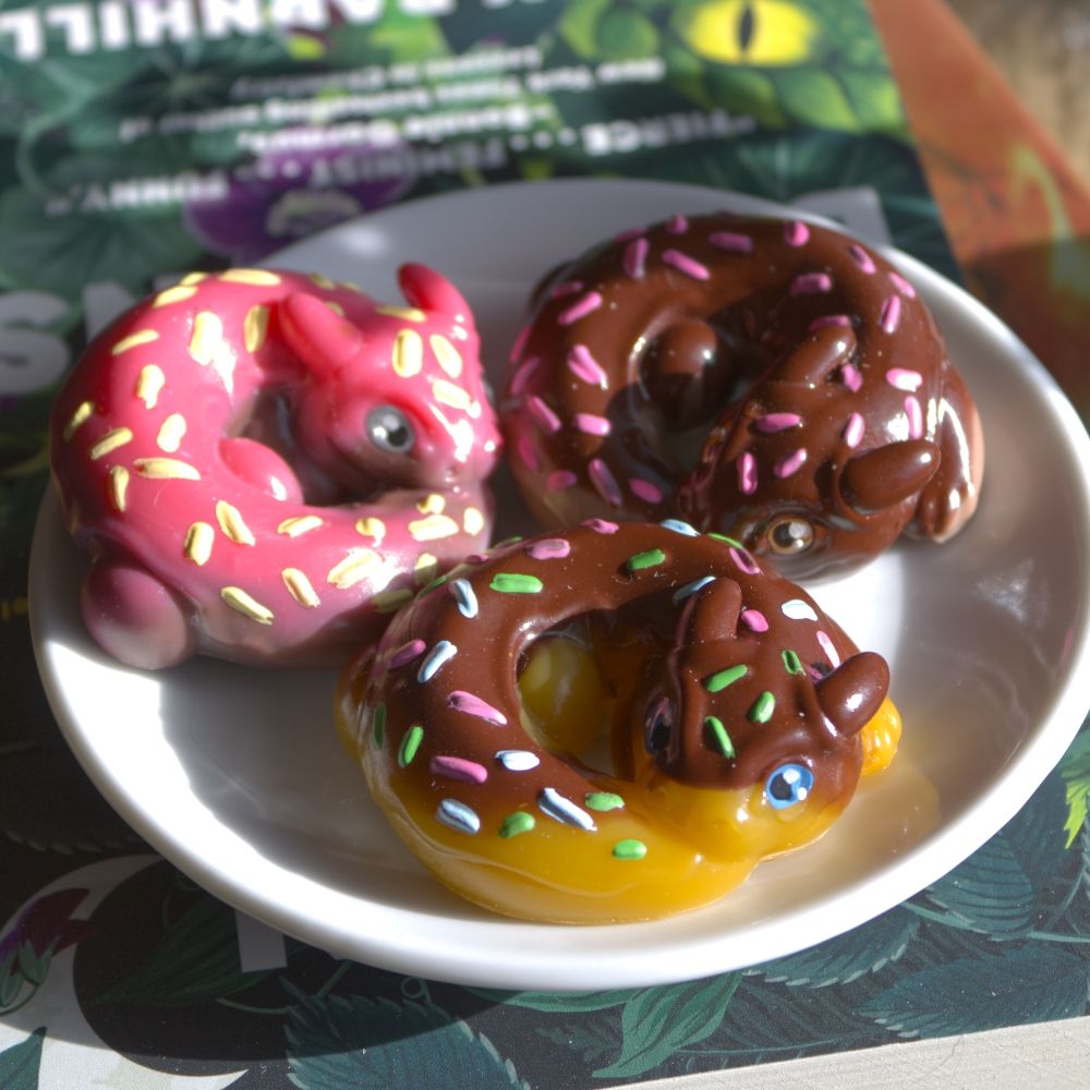 Donut Dragons designed by The Humble Dragon 