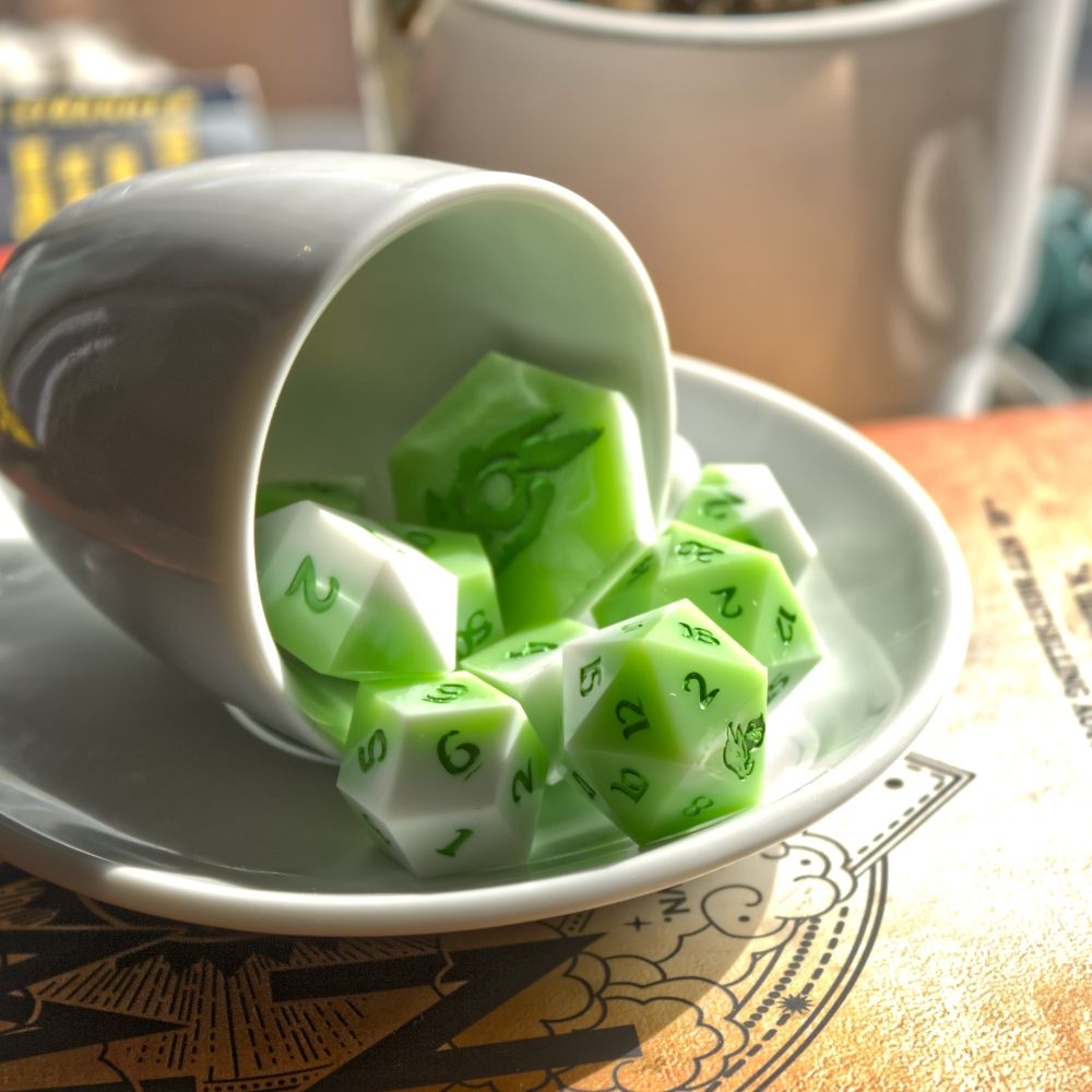 Macha inspired dice