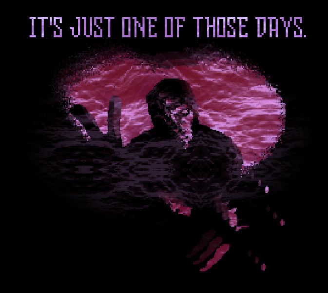 Deltarune Prophecy panel but with Fred Durst and the caption "It's just one of those days."