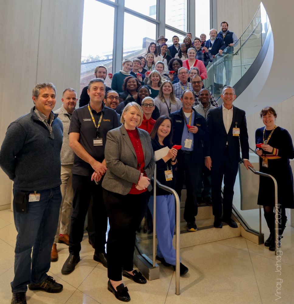 Attendees at the year-end party for the VCU Division of GI, Hep, & Nutrition and the Stravitz-Sanyal Institute for Liver Disease and Metabolic Health.
