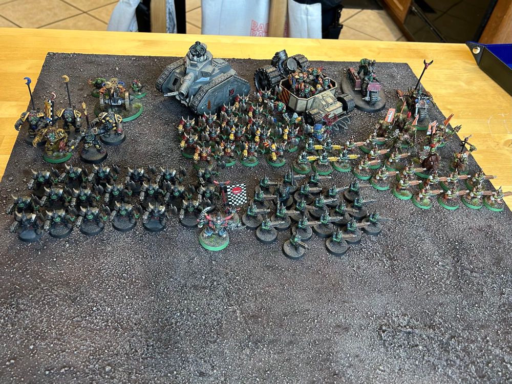 2nd edition Space Ork Army