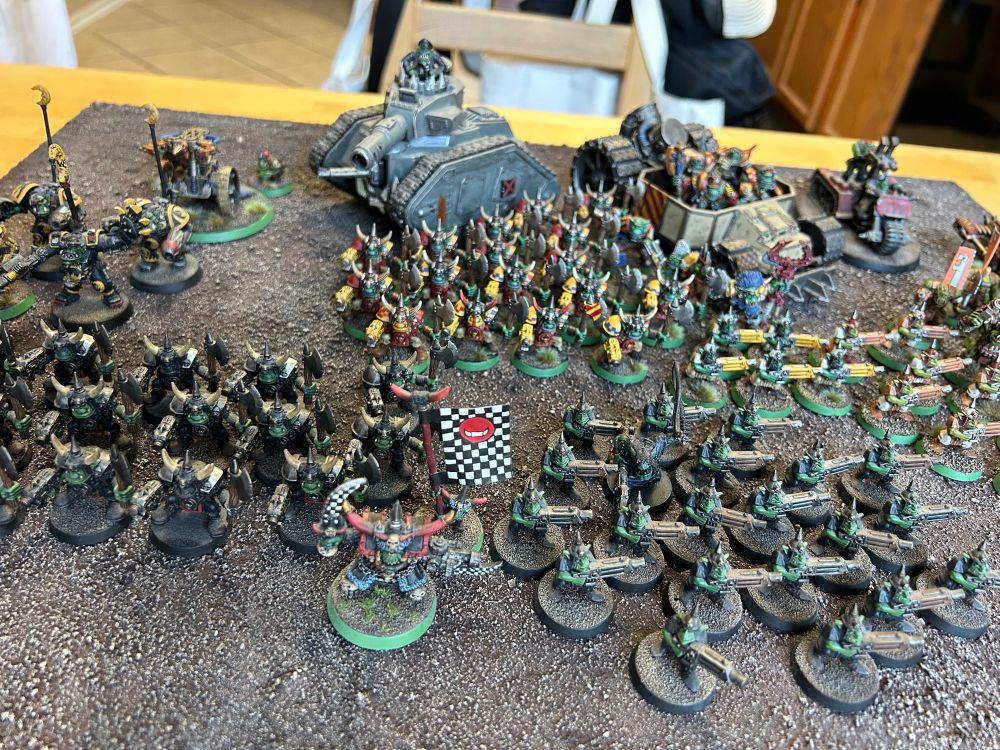 2nd edition Space Ork Army