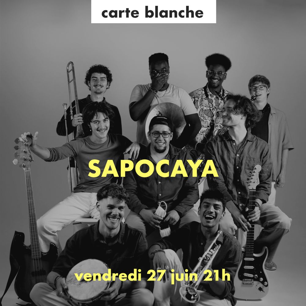 Sapocaya sur le Grigri c'est vendredi à 21h