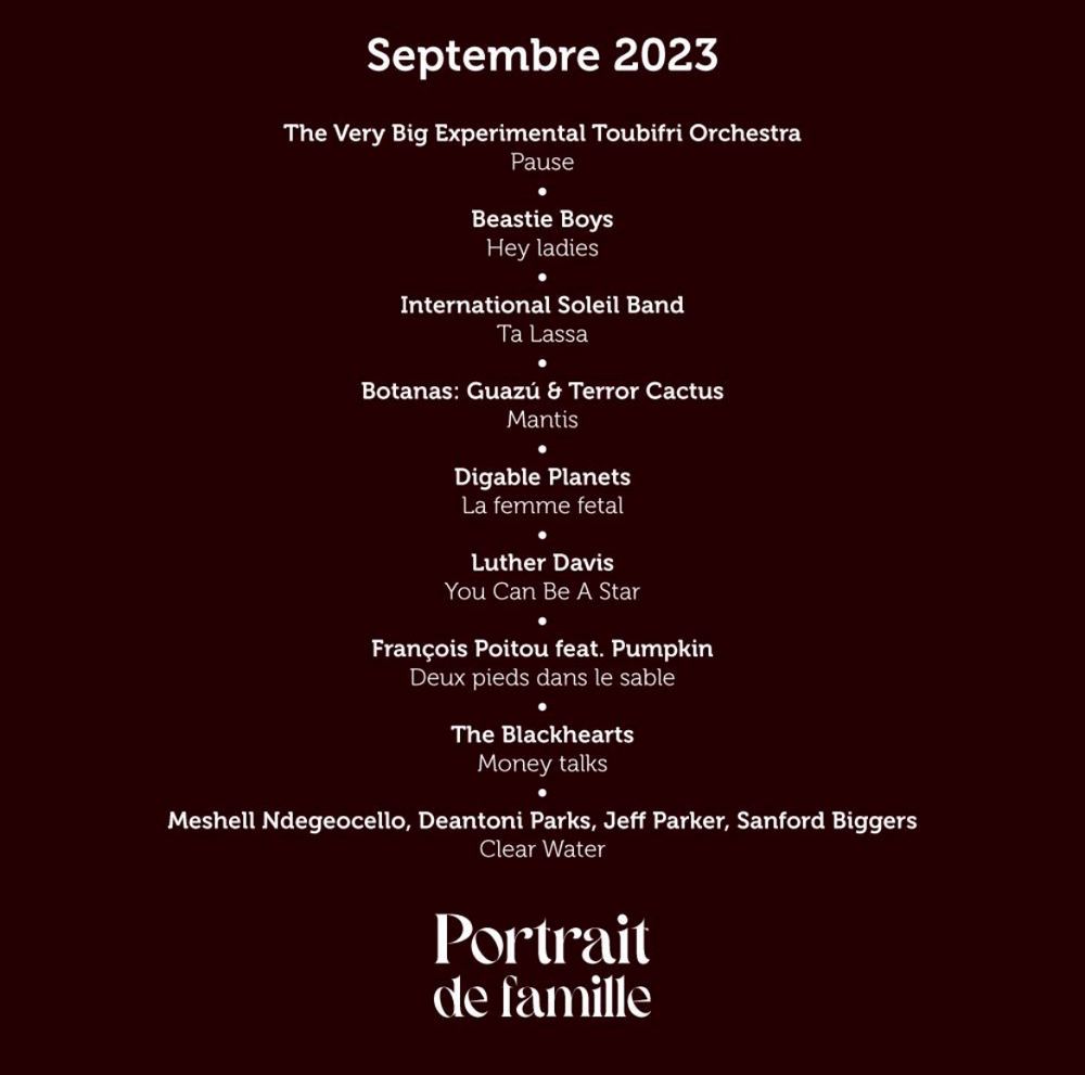 La playlist de l’émission