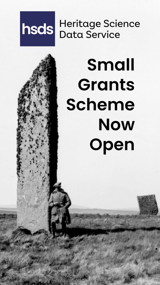 Old photograph of a man in front of prehistoric standing stone, Stenness, Orkney Isles. British Geological Survey © UKRI 2025 All Rights Reserved Permit. Number CP25/005, P000528