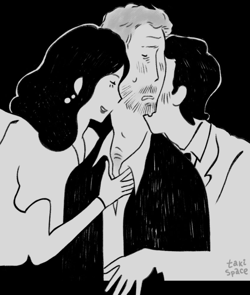 house md fanart with gregory house, lisa cuddy and james wilson
