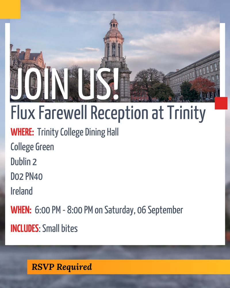 Flux Farewell Reception at Trinity