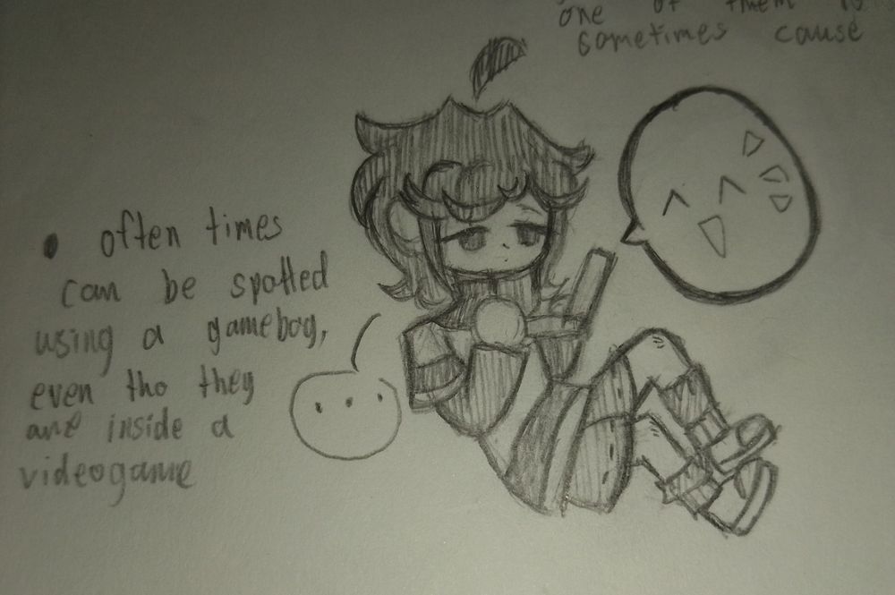 Often times can be spotted using a Gameboy, even though they are inside a video game