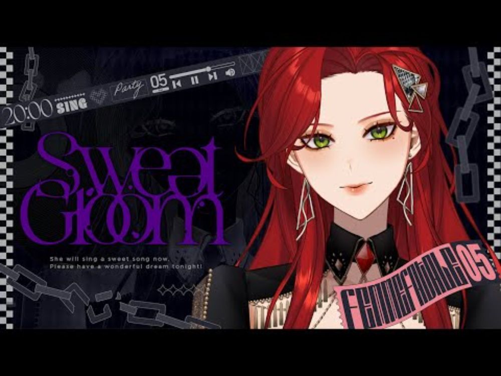 【 #SweetGloom 】魔女、侵襲。【ファム・ファタル/#vtuber 】#karaoke #FFFF