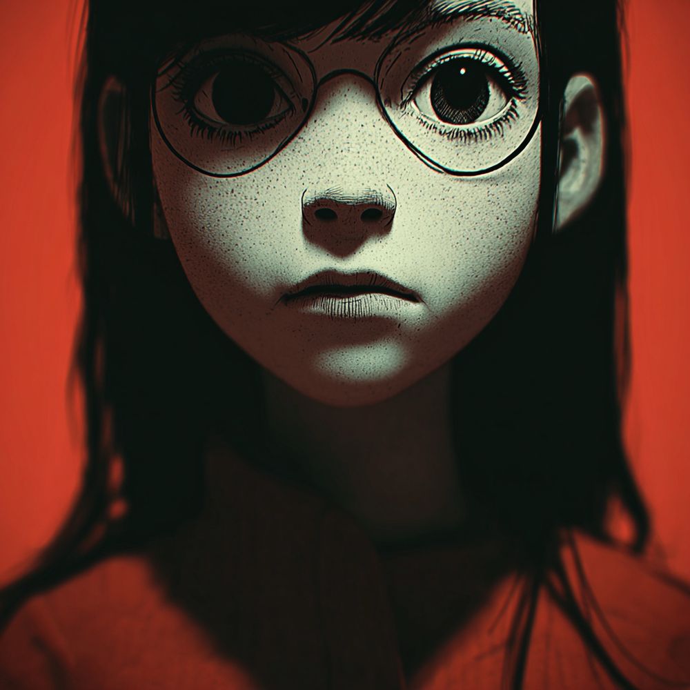 AI generated image. Portrait. 