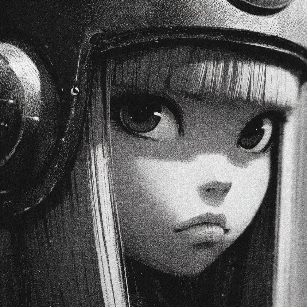 AI generated image. Portrait. 