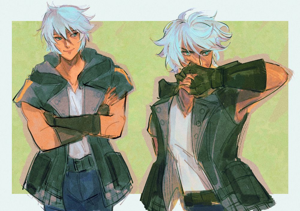 Riku from Kingdom Hearts 3