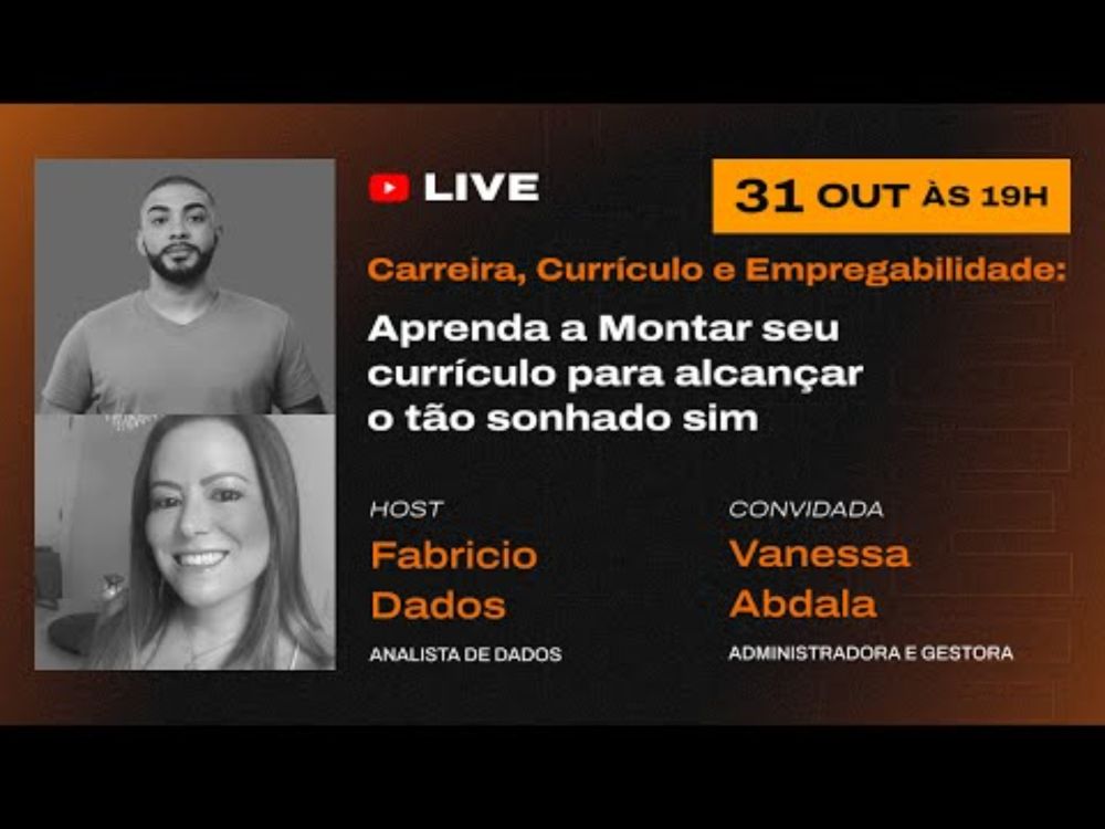 Live in Rio: Carreira, Currículo e Empregabilidade!