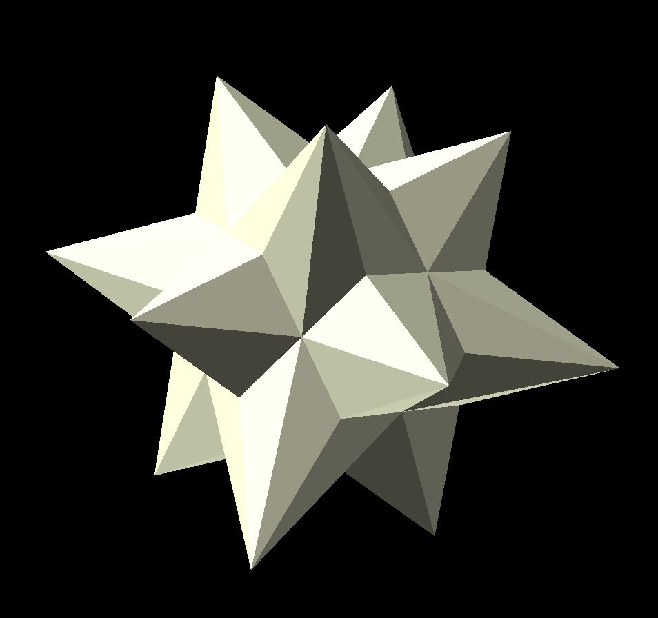 some sort of star polyhedron with octahedral symmetry