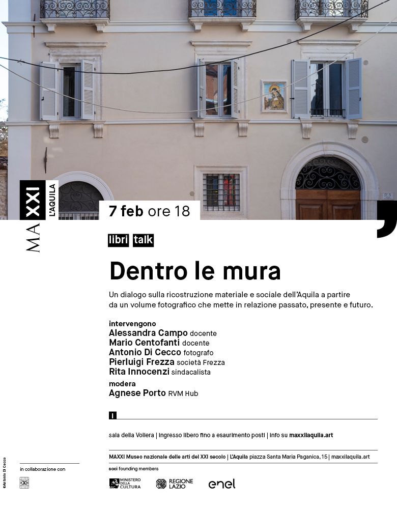 Presentazione di Dentro le mura al MAXXI L'Aquila