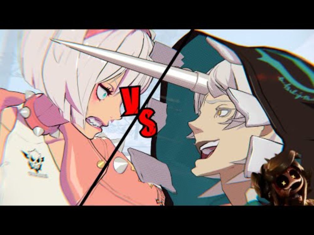 Elphelt VS Raven (Guilty Gear Strive animation)  "Murder Drones Music"