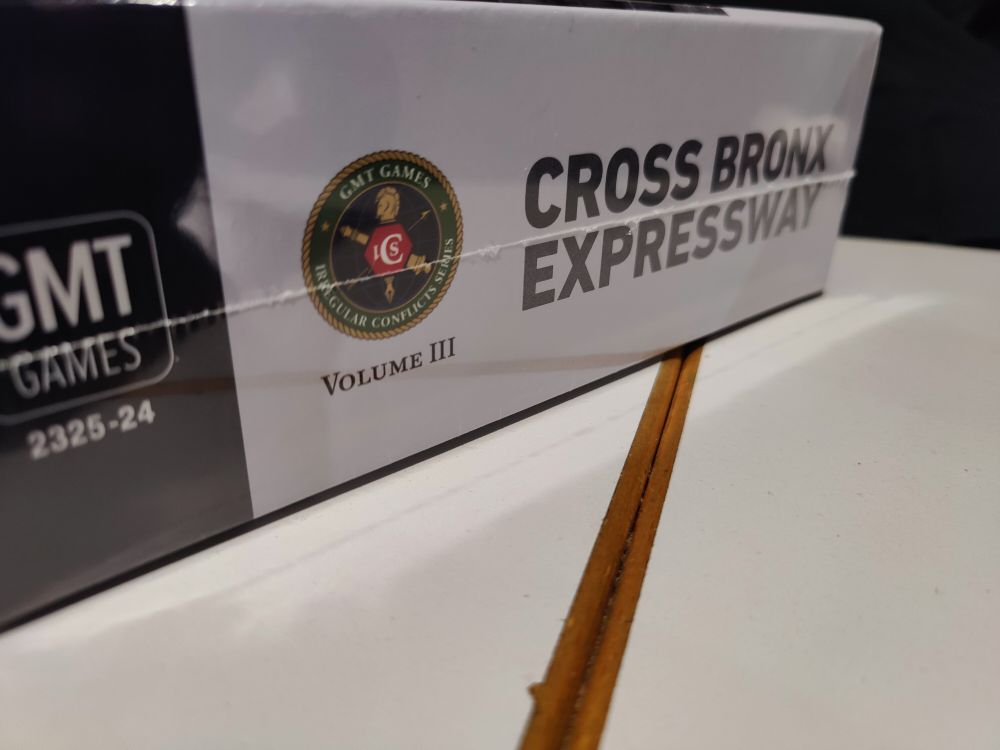 advanced copy of Cross Bronx Expressway from GMT Games 