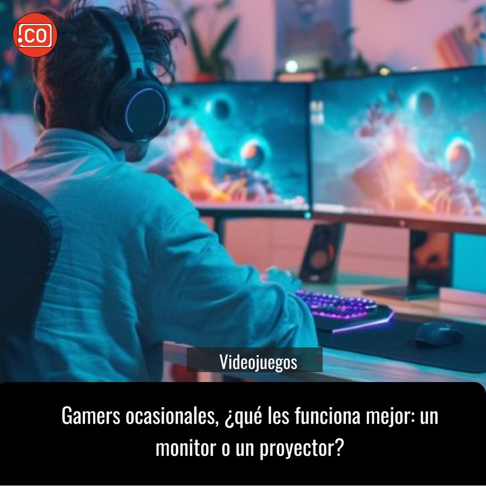 Gamers ocasionales, ¿qué les funciona mejor: un monitor o un proyector? • ENTER.CO