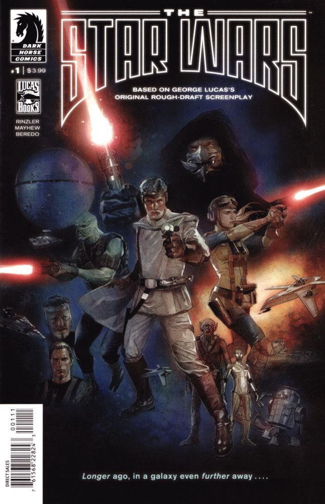 The Star Wars cover for issue 1. 
