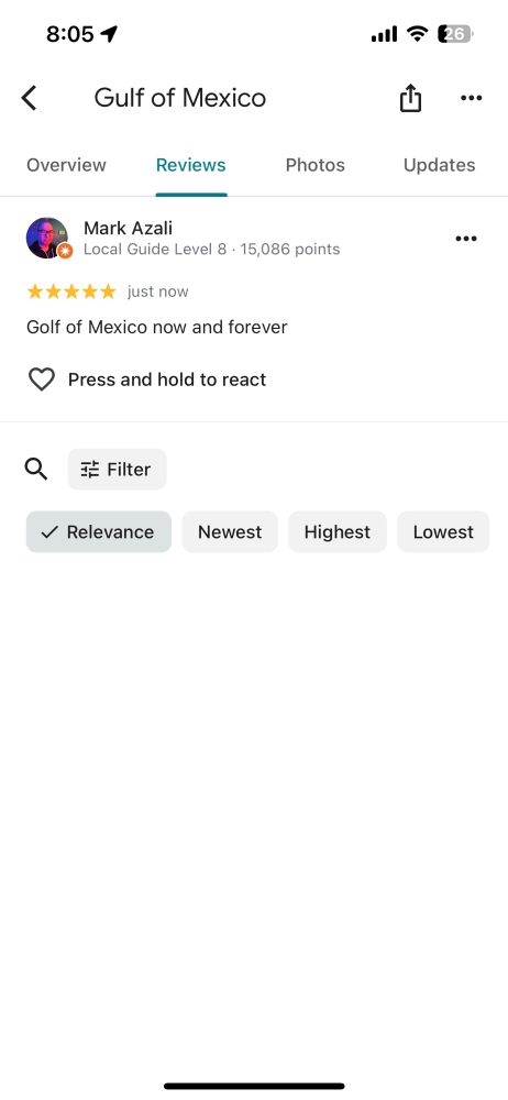 Review of golf of Mexico 