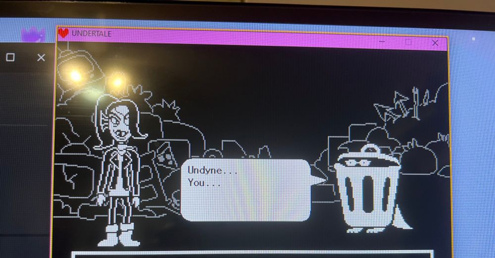 We got to the dating part of undertale!