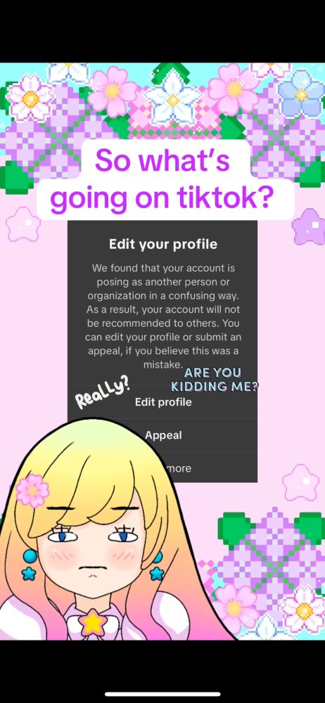 Harete my oc is not amused