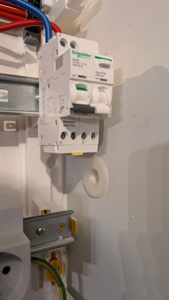 Le rendu du côté tableau électrique 